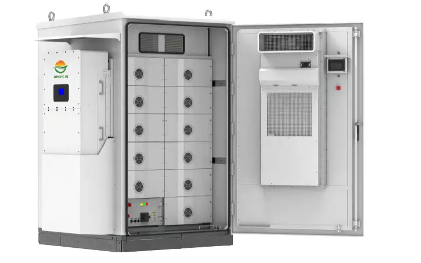 Outdoor cabinet energy storage system